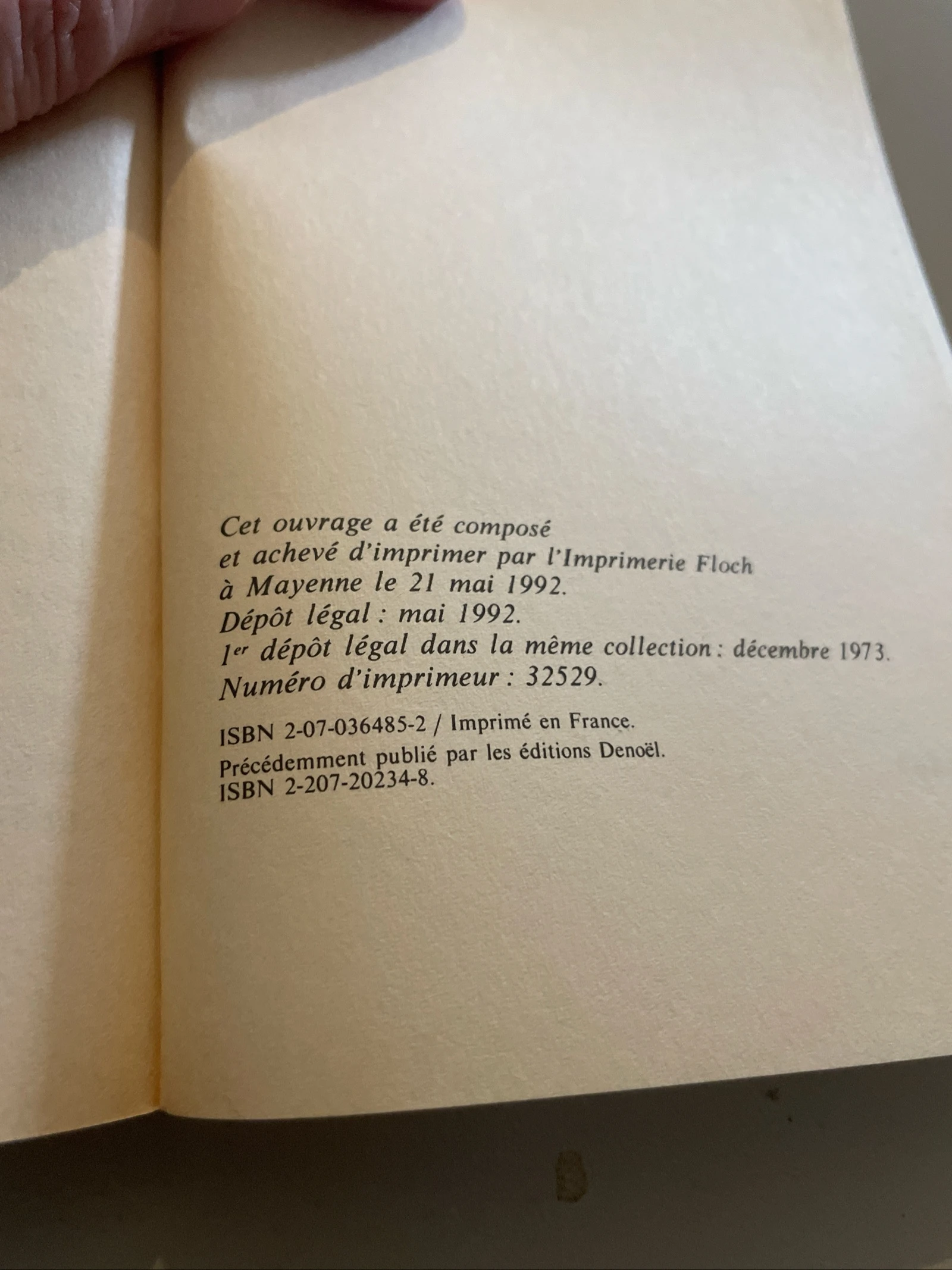 De onvoorzichtige reiziger / René Barjavel / Folio vrij pocketformaat – photo 5